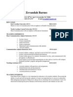 Zevandah Resume