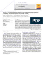 Life CycleGHG Emissions From Malaysian Oilpalm Bioenergy Development