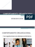 COMPORTAMIENTO ORGANIZACIONAL