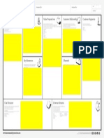 Business Model Canvas Poster