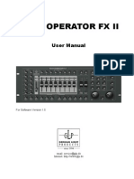 Scan Operator FX II - Manual V1.5 English