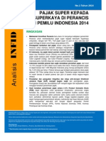 Analisis INFID No.1 - 2014 Tentang Pajak