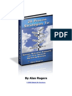 20 Proven Strategies To Sponsor Motivated Prospects To Your Network Marketing Business