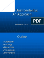 Acute Gastroenteritis: An Approach: Paolo Aquino, M.D., M.P.H