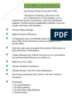 Features of 25 W Street Light