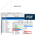 Budgeted Units by Column