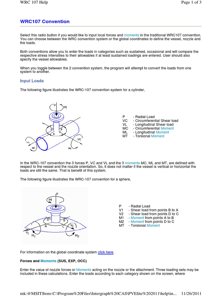 Nozzle Load PDF