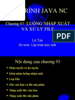 Lap Trinh Java Nang Cao Luong Nhap Xuat Va Xu Ly File