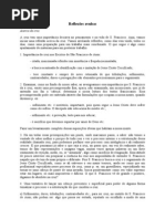 Reflexões avulsas Sofrimento