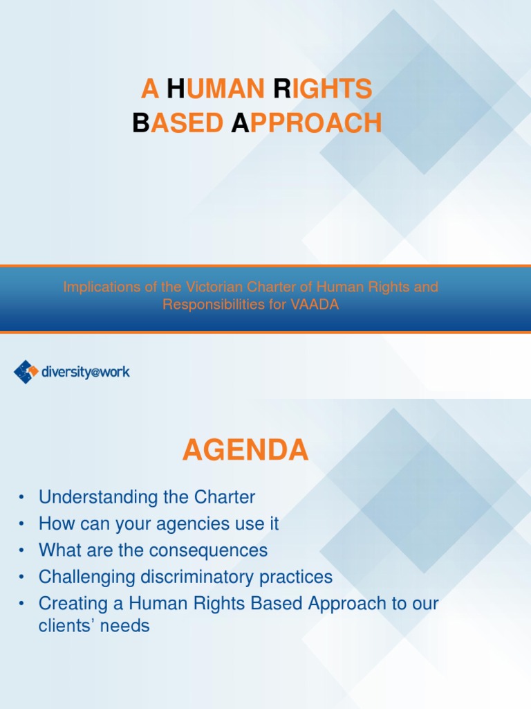 A Guide to Applying a Human Rights-Based Approach in Supporting Clients ...