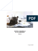 Historia y Desarrollo de Los Submarinos. Parte 2
