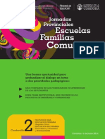 Jornadas Escuela Familia y Comunidad 2di Ciclo2014cuadernillo2