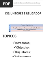 Disjuntor e Religadores