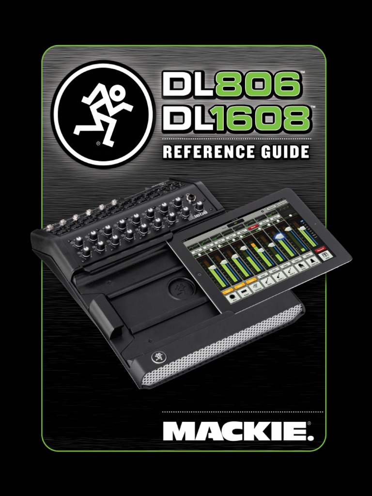 Mackie DL1608 Reference Guide Download Free PDF Ios I Phone