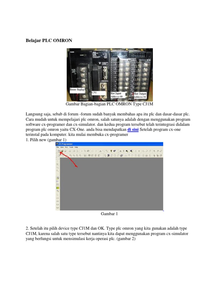 Belajar PLC Omron | PDF