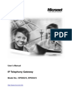 IP Telephony Gateway: User's Manual