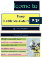 Pump Installation & Maintenance