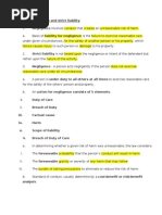 Download BLAW Chapter 8 Notes- Negligence and Strict Liability by pik-yee SN22563364 doc pdf