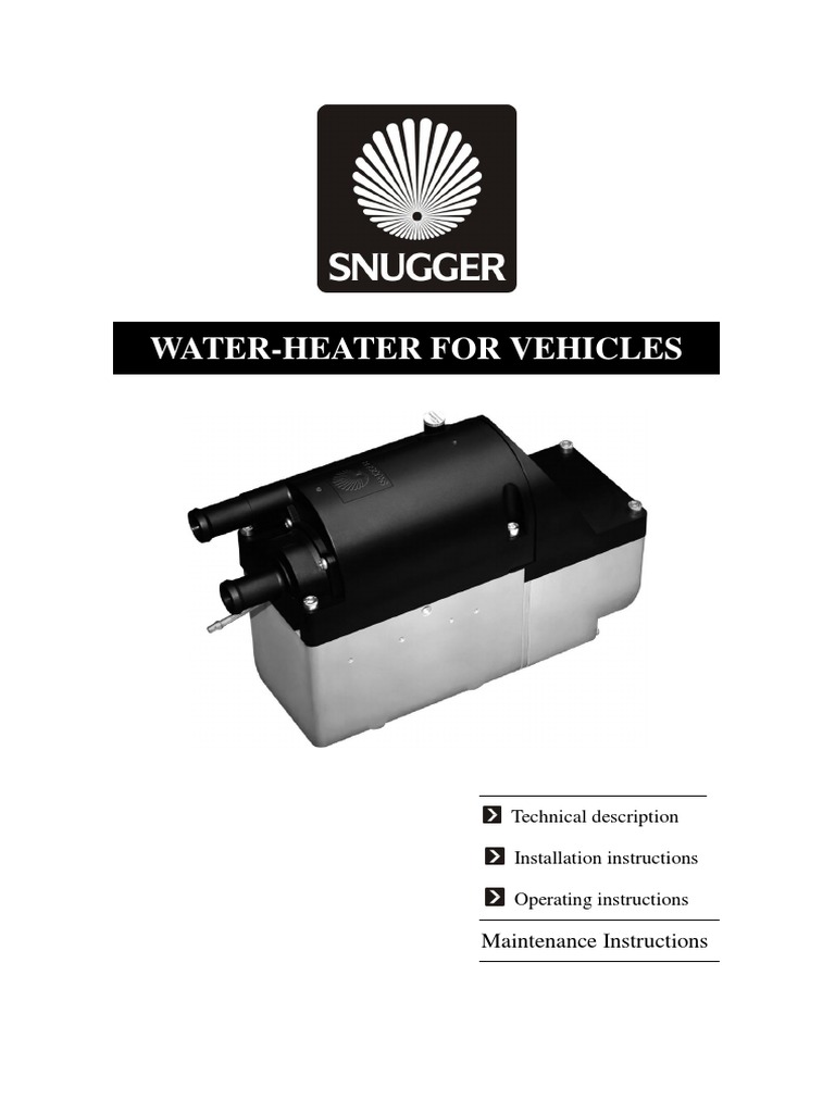 WaterHeater Manual Ss4200 PDF Hvac Coolant