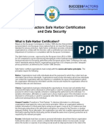 Safe Harbor Datasheet