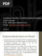EMPREENDEDORISMO