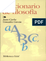 Diccionario de Filosofia