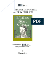 Ralph W. Emerson Naturaleza