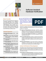 Software Assisted Hardware Verification: About Coverify