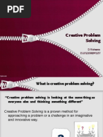 Creative Problem Solving