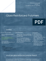 Glass-Reinforced Polymers: Daniella Jacques Grade 11 Academie de La Capitale March 12, 2014
