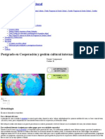 Postgrado en Cooperación y Gestión Cultural Internacional (Semipresencial) - Universitat de Barcelona Metodologia