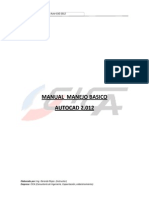 Manual Manejo Basico Autocad 2012 PDF