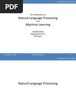 Download Natural Language Processing and Machine Learning Basics by Karthik Sankar SN22566460 doc pdf