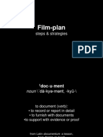 Film-Plan: Steps & Strategies