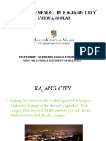 Urban Renewal in Kajang City