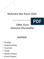 Mahindra War Room 2010: Dhansoo Dhurandhar