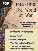 WWI Document Analyzes Causes, Course of "War to End All Wars