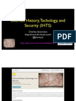 Internet History, Techology, and Security (IHTS) : Charles Severance @drchuck
