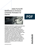 Using Humanik To Enhance Character Animation For Games Whitepaper Us