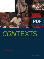 2014 Contexts--Annual Report of the Haffenreffer Museum of Anthropology