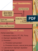 produksi obat tradisional