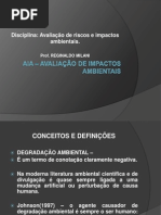 AULA 2 -Avaliação de Riscos e Impactos Ambientais
