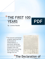 The First 100 Years