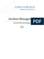 Flow Description - Incident Management