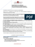 Lei 12.694 Julgamento Colegiado Em Crimes Praticados Por Organizações Criminosas