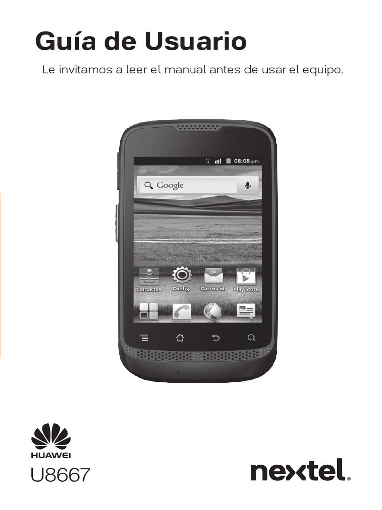 HUAWEI U8667 User Manual(V100R001 01,ES,NII,General Version