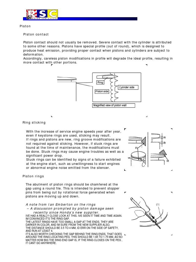 Piston Rings | PDF | Home & Garden