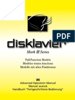 Disklavier Mark III Full-Function Models GP, UP (B) (1 of 2)