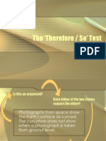 1.1.4 - The Therefore So Test