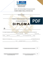 Diploma Academias Cursos Libres